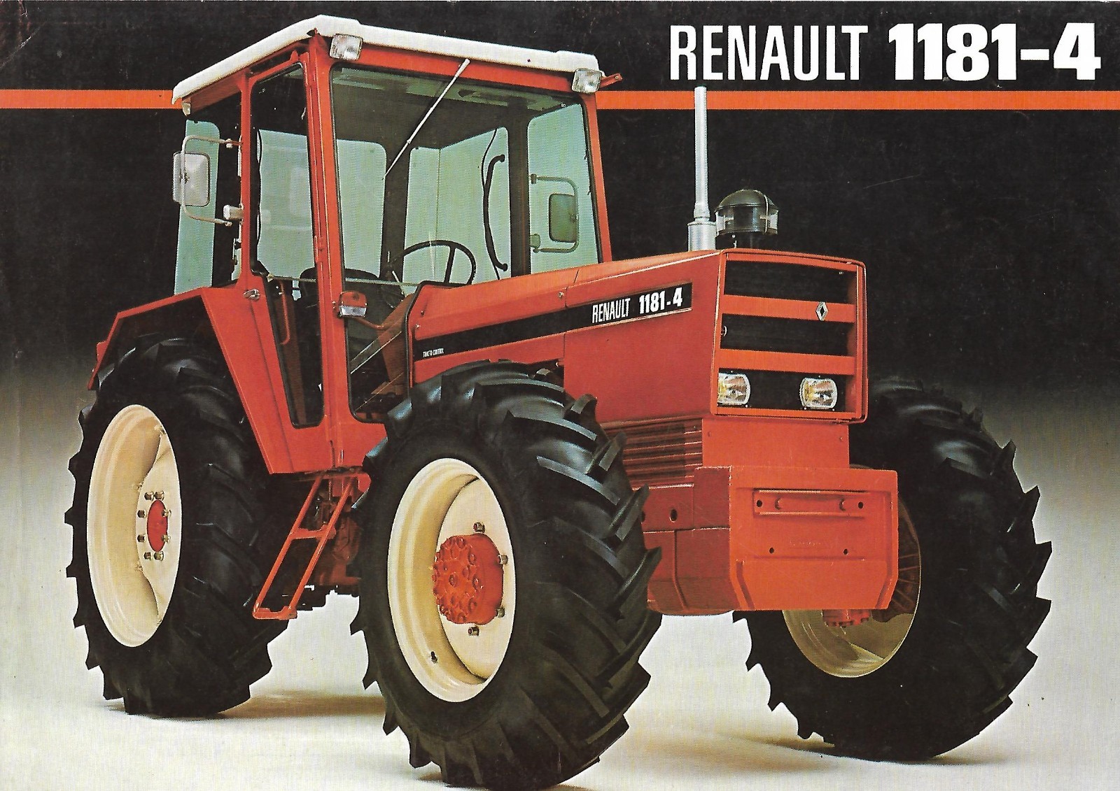 Farm Tractor Data Sheet – Renault – 1181-4 – c1970&rsquo;s – Brochure (F9344)