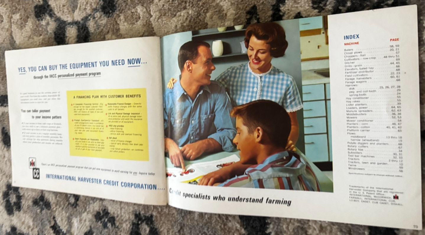 International Harvester Buyers Guide For Spring 1966 Brochure DCPA26