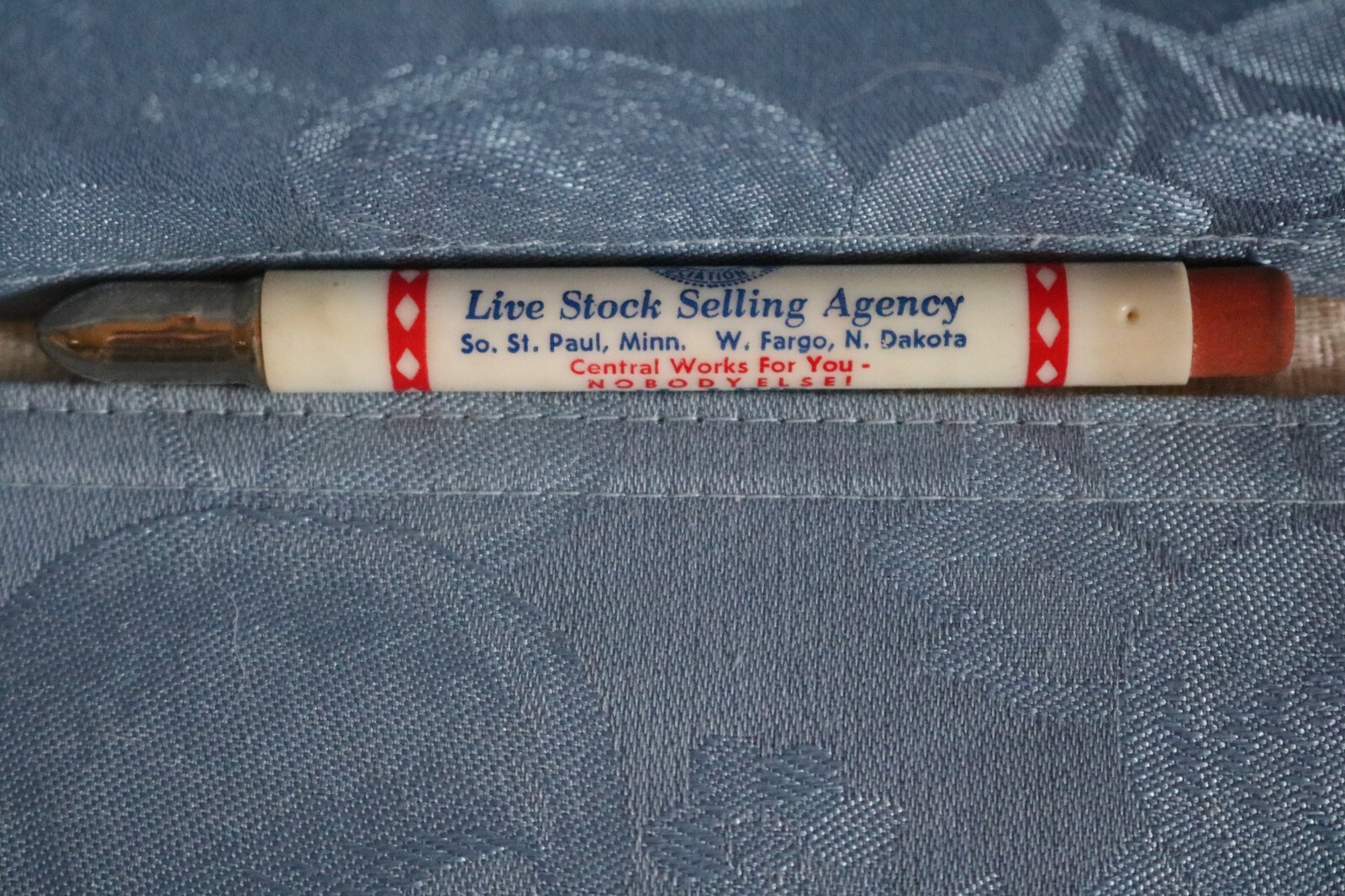 Bullet Pencil Central Livestock Association Inc South St. Paul MN West Fargo ND