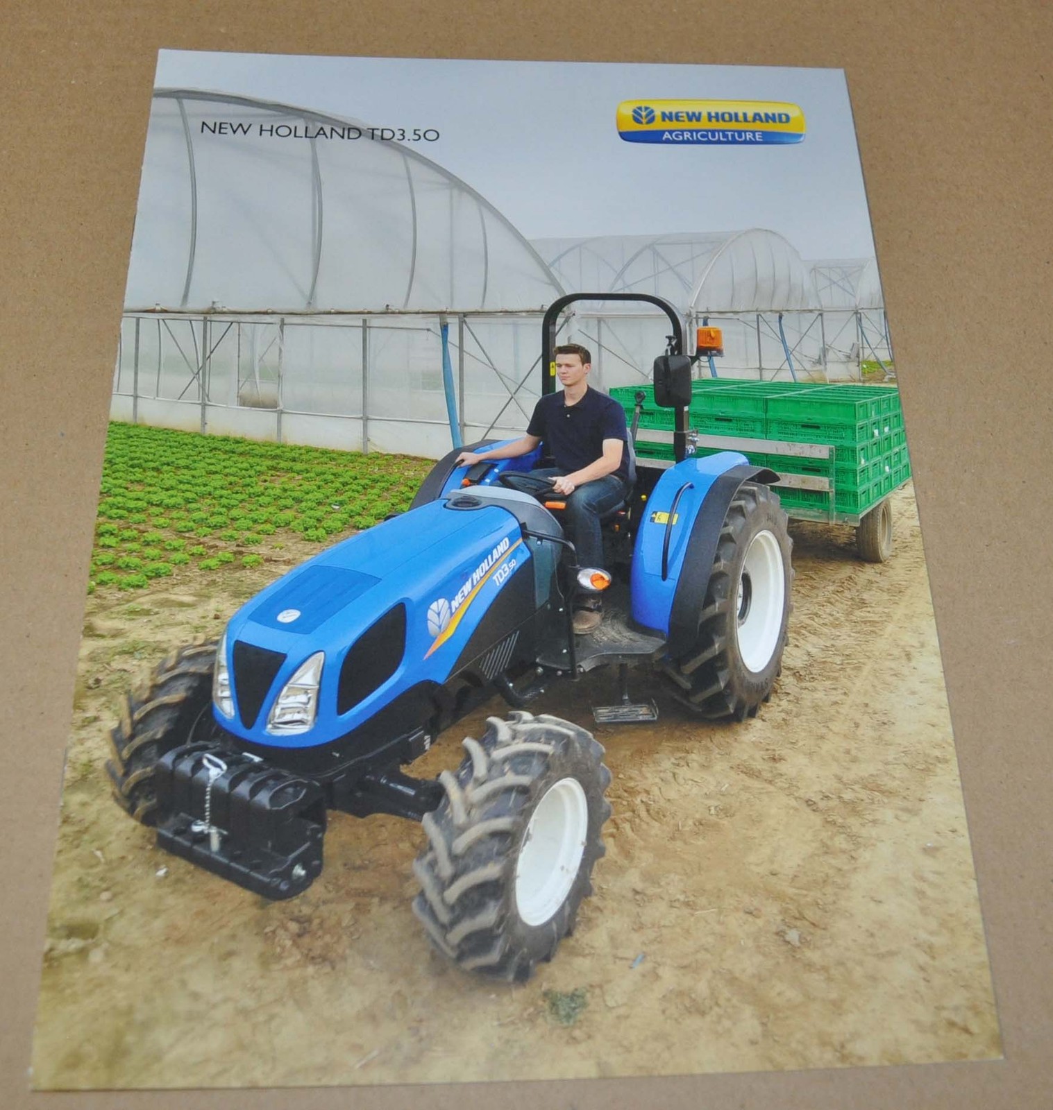 2015 New Holland TD3.50 Tractor Brochure Prospekt DE