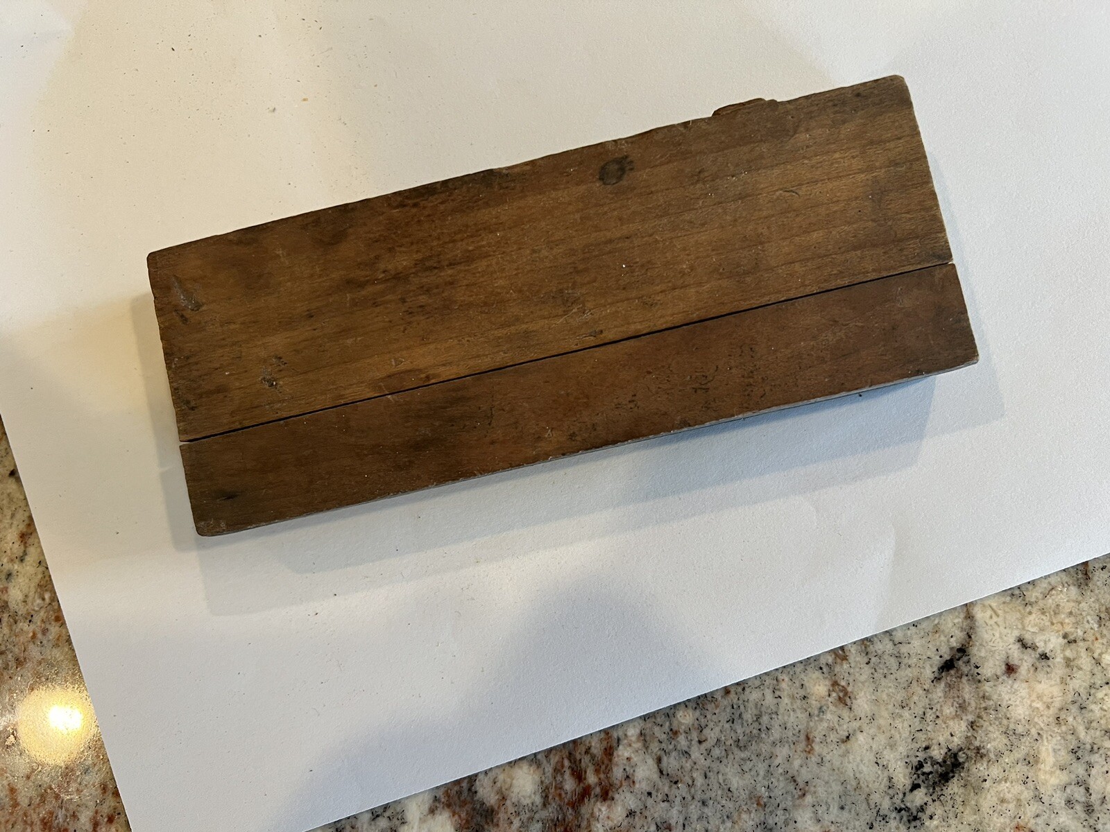 Antique Bateman Iron Age Print Block Riding Cultivator