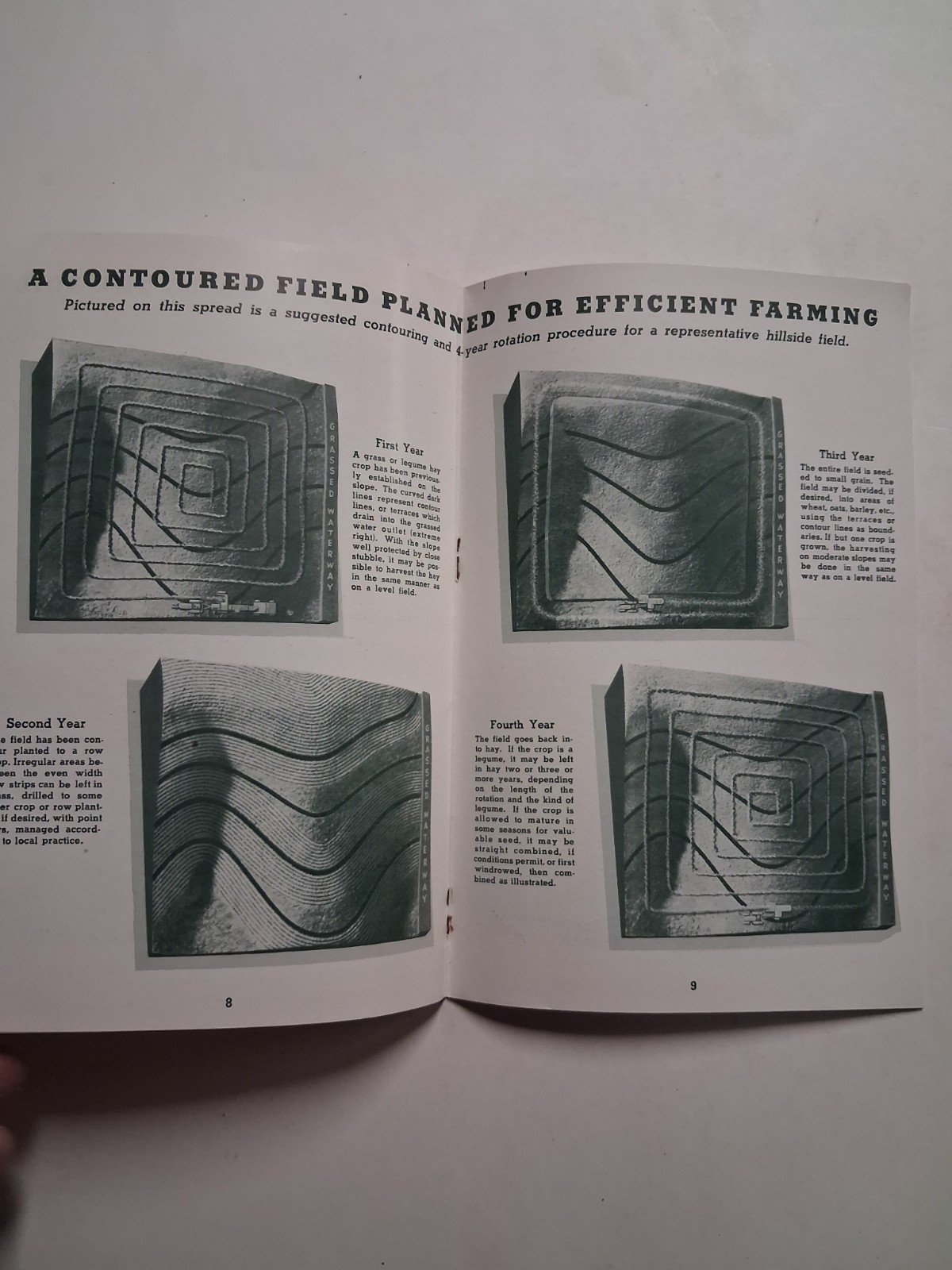 1930s-40s Case Co RACINE WI LEVEL FARMING SLOPING FIELDS Brochure AGRICULTURE