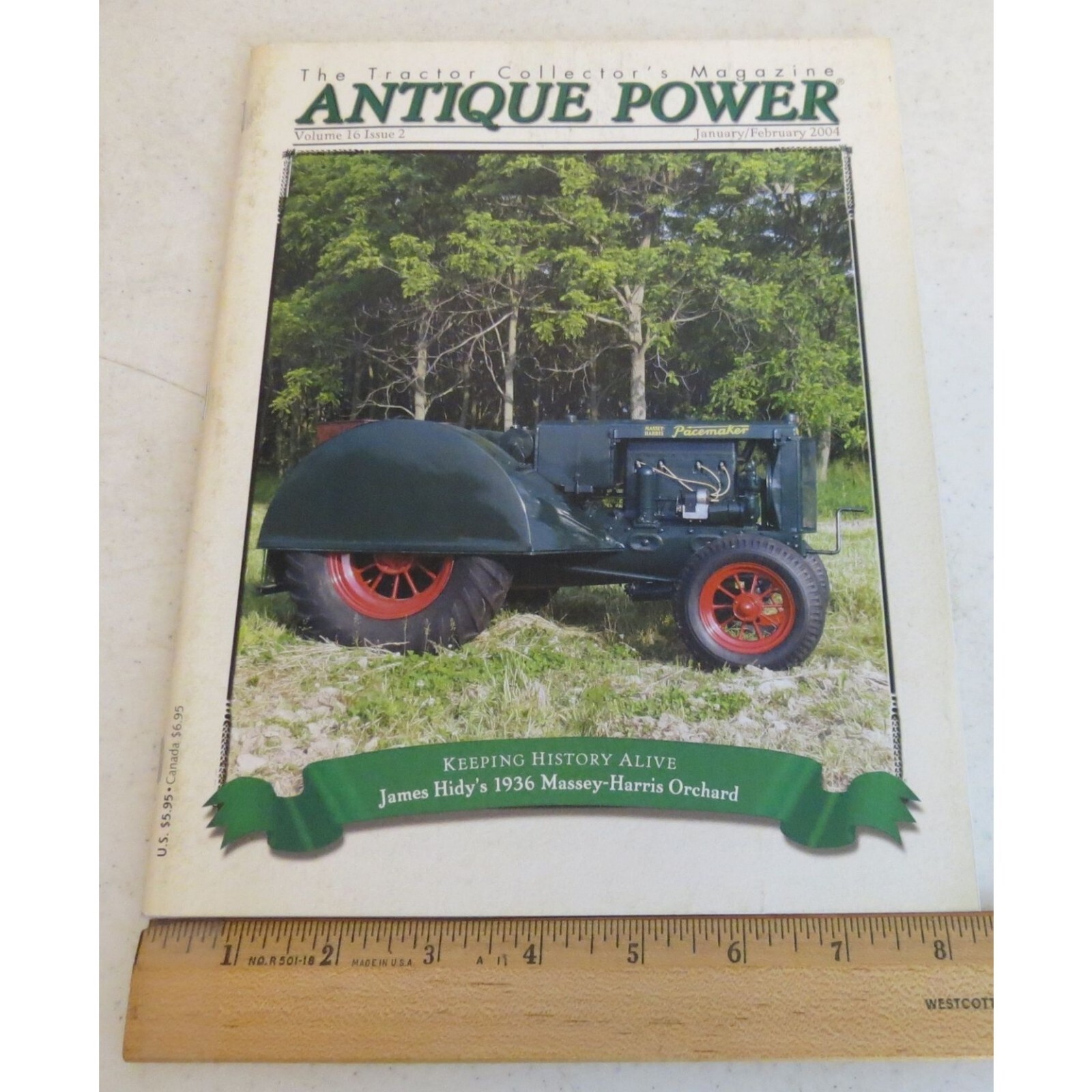Jan/Feb 2004 Antique Power Tractor Collector&rsquo;s Magazine 1935 Farmall F-20 Jeep
