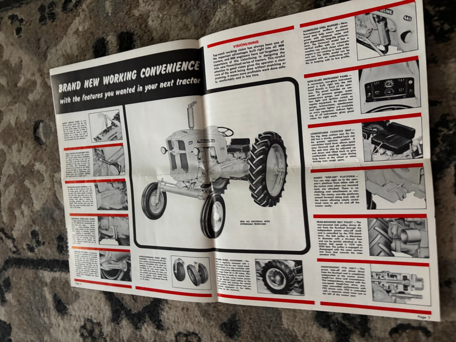 Steiger Bearcat 1000 Tractor Brochure DCPA26