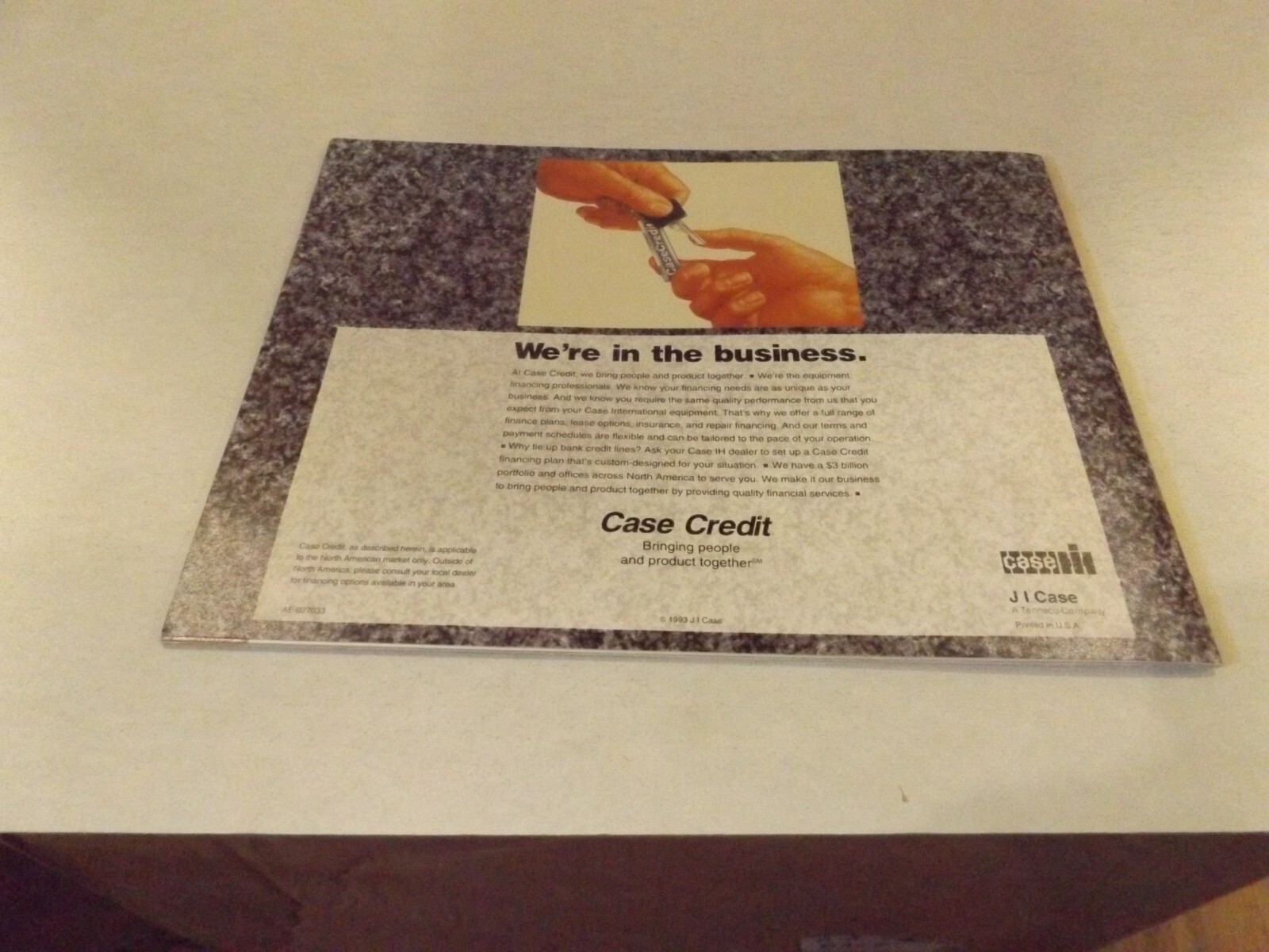 1993 CASE INTERNATIONAL BUYER&rsquo;S GUIDE , LIT # AD-027033