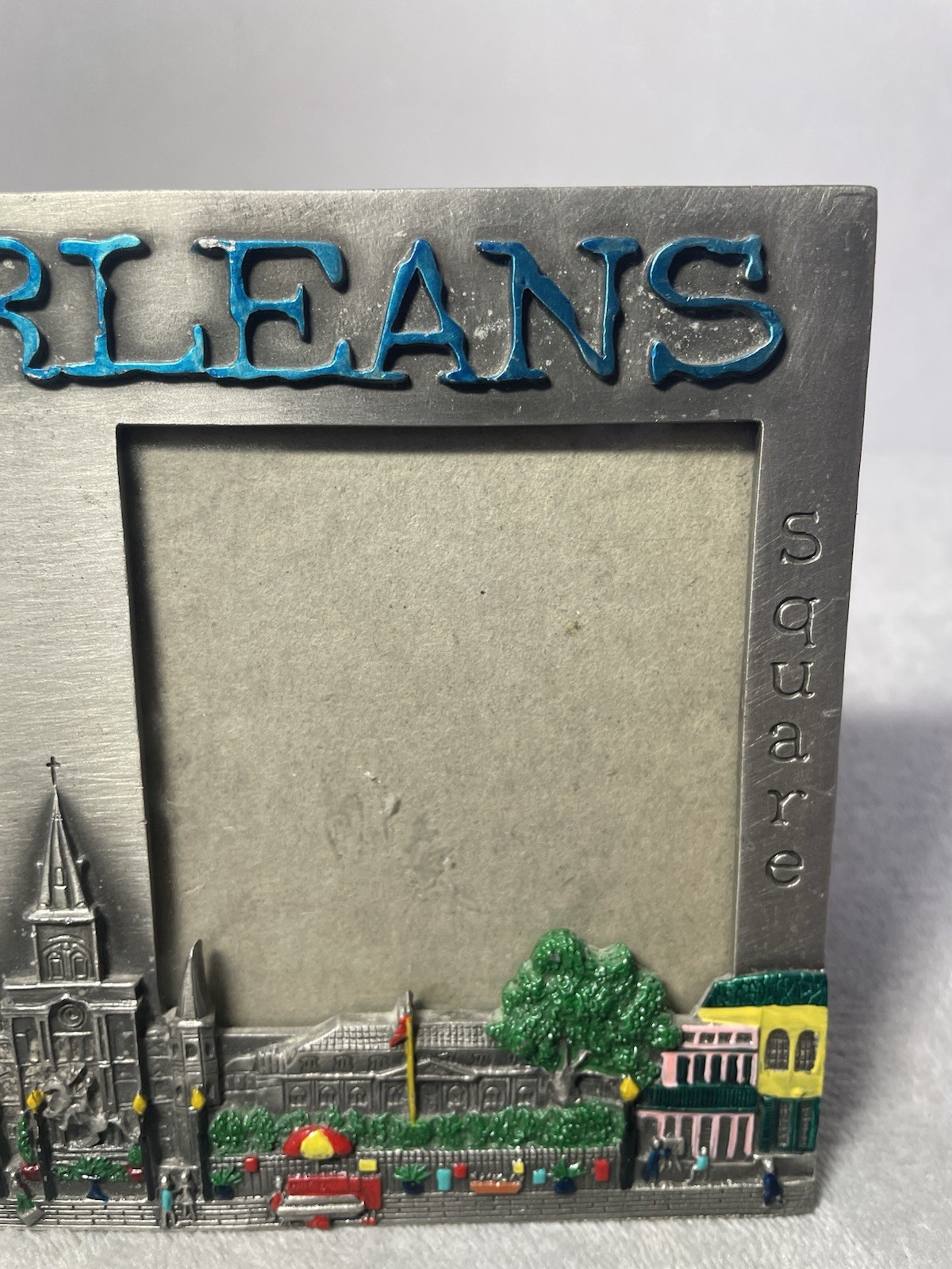 New Orleans, Souvenir Jackson Square Metal Picture Frame