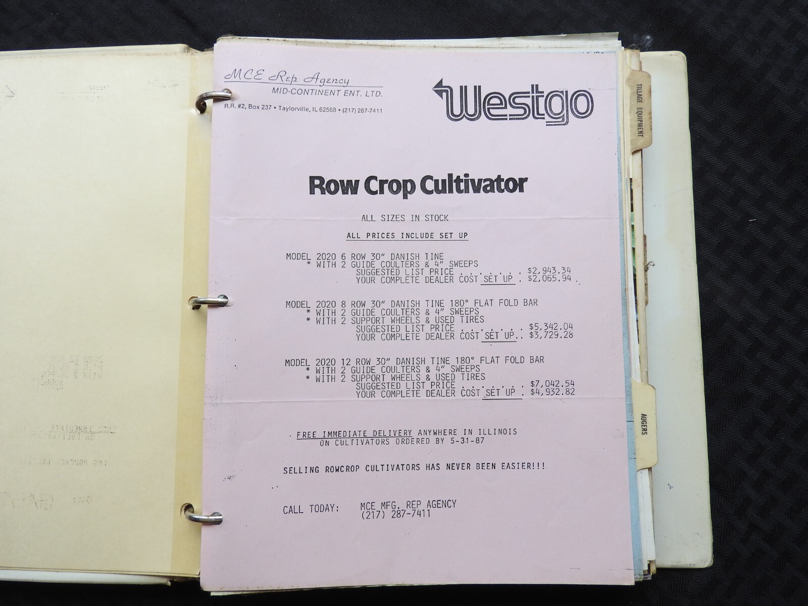 1975-85 WestGo Industries Inc West Fargo ND DEALER Sales Catalog Manual