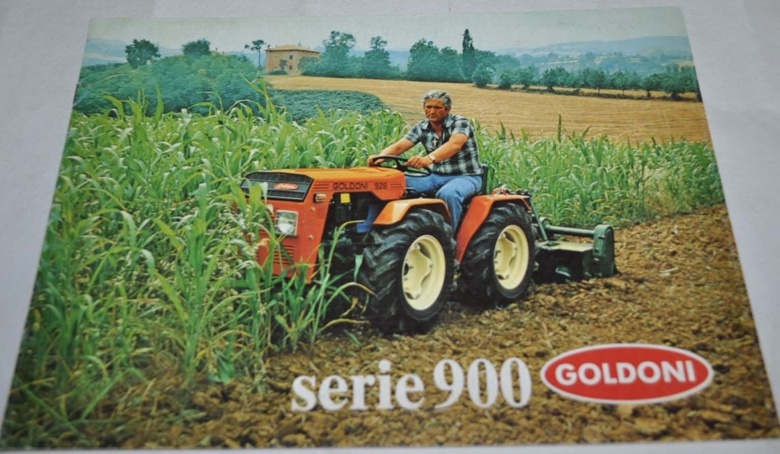Goldoni Series 9000 Tractor Brochure Prospekt
