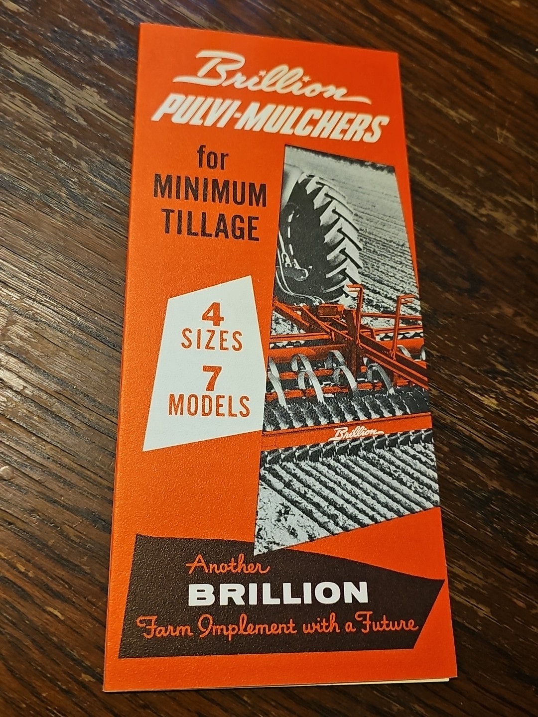 Brillion Pulvi Mulchers Dealers Sales Brochure Foldout