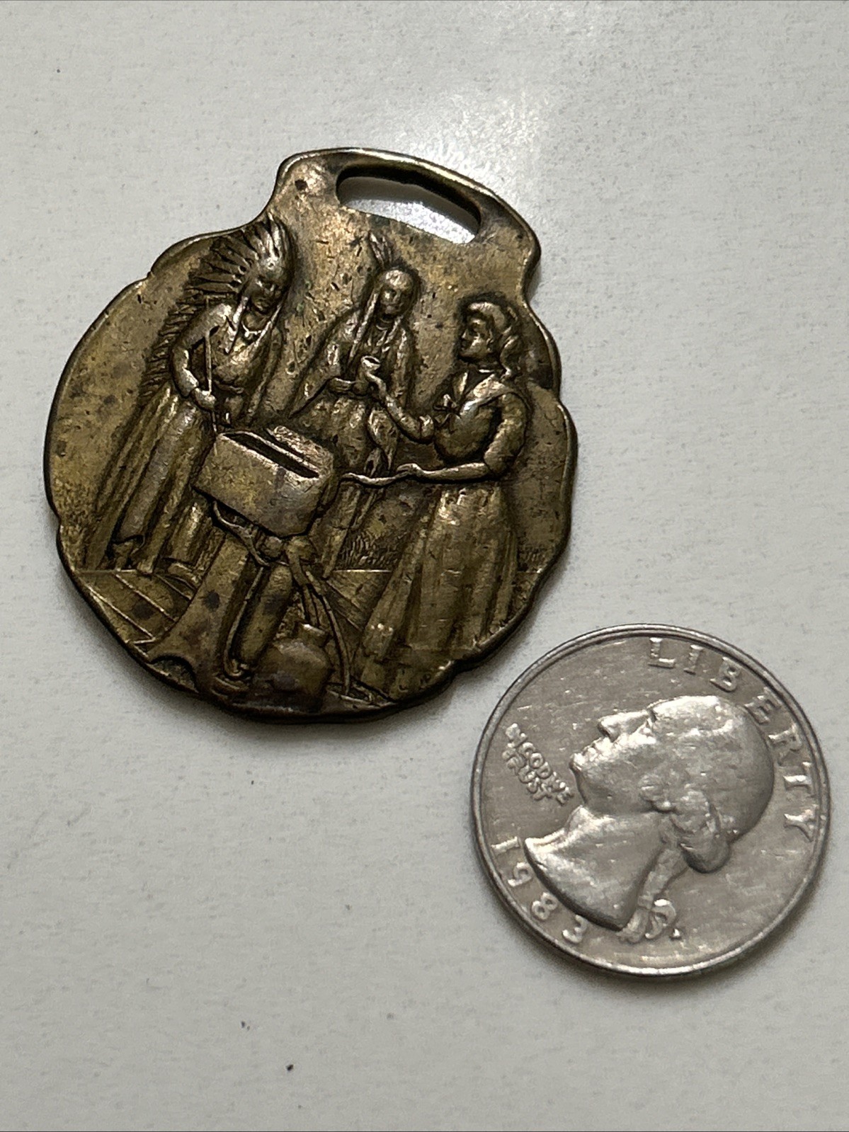 The Sharples Separator Company Advertising Pocket Watch Fob West Chester PA