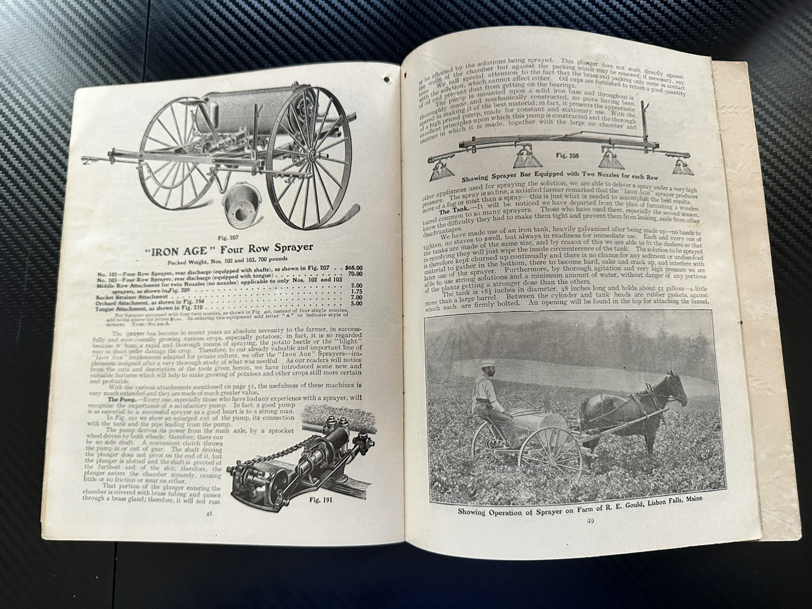 1906 IRON AGE Farm and Garden Implements ORIGINAL Catalog