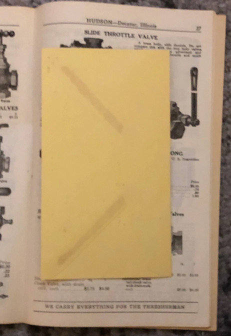 Vintage Hudson Machinery Supply Catalog Decatur Illinois Thresher Supplies 1942