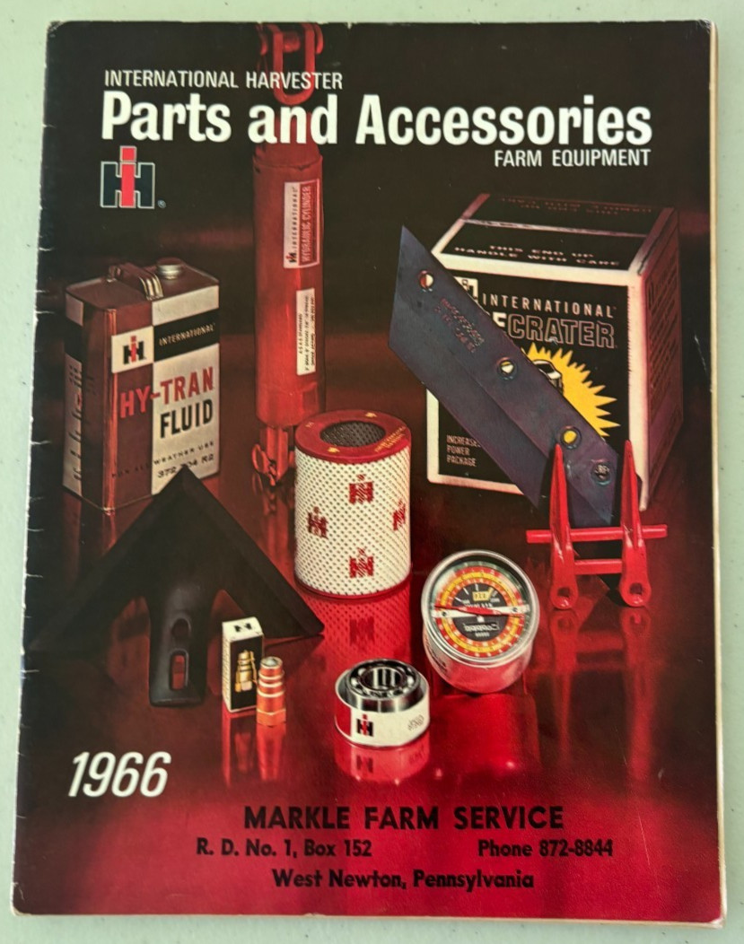 International Harvester Parts & Accessories For 1966 Brochure DCPA26