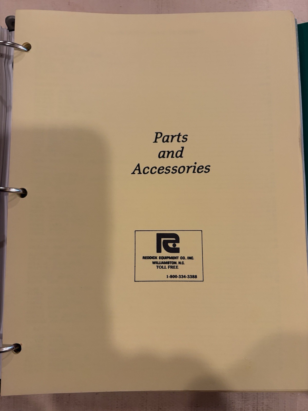Rodrick Equipment Co Vintage Product Line