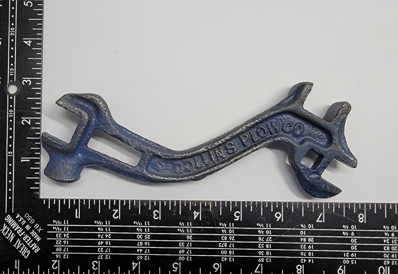 Collins Plow Co. Hay Baler Farm Wrench Quincy Illinois Ill – #124