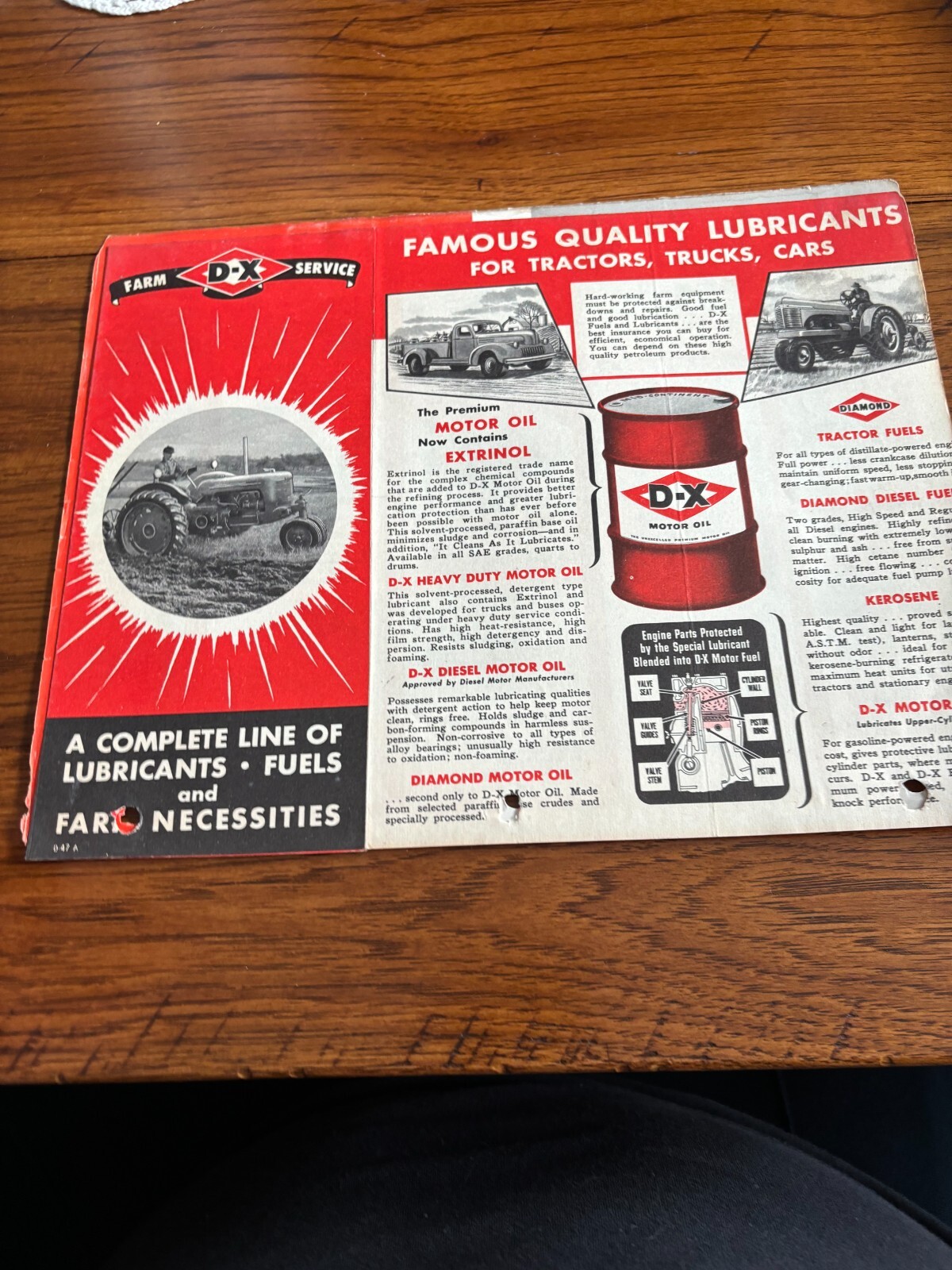 D-X Farm Service Lubricants Brochure FCCA