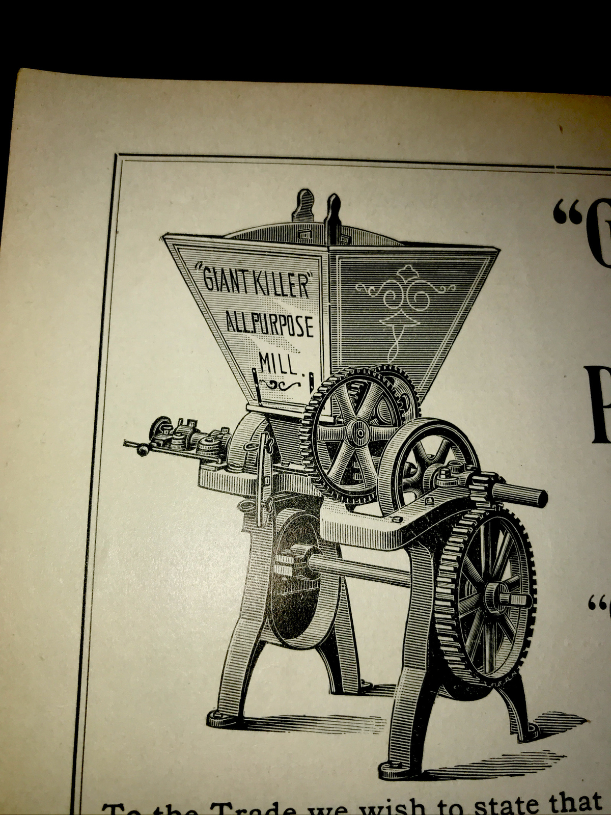 1898 John Deere Plow Co. Farm Advertising – Kansas City – Missouri