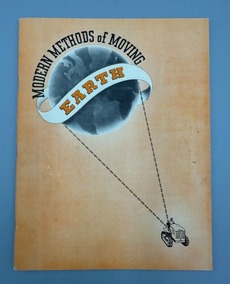 1937 CLETRAC Crawler EARTH Movng CLEVELAND TRACTOR Machinery BULLDOZER Advertise