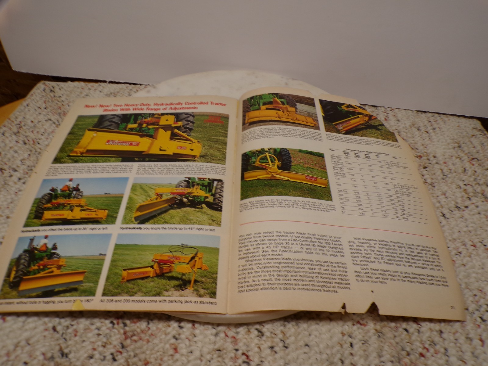 Kewanee Disks-Mulchers-Cultivators-Hoes Farm Machinery Color Catalog Illinois
