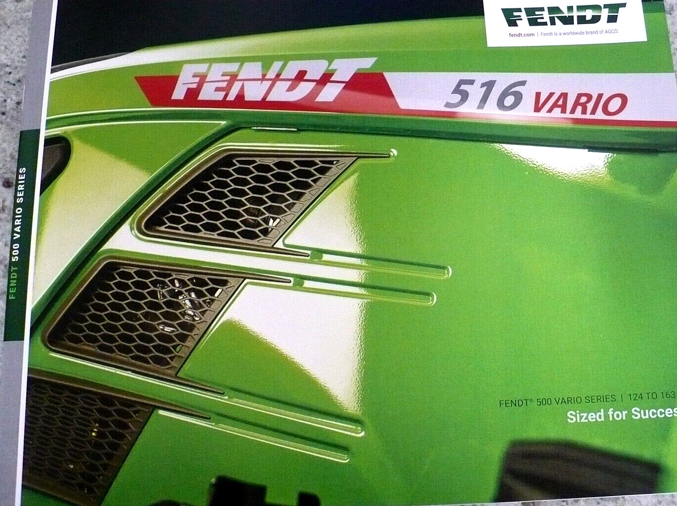 2022 FENDT MODEL 500 VARIO SERIES VARIO TRACTOR BROCHURE