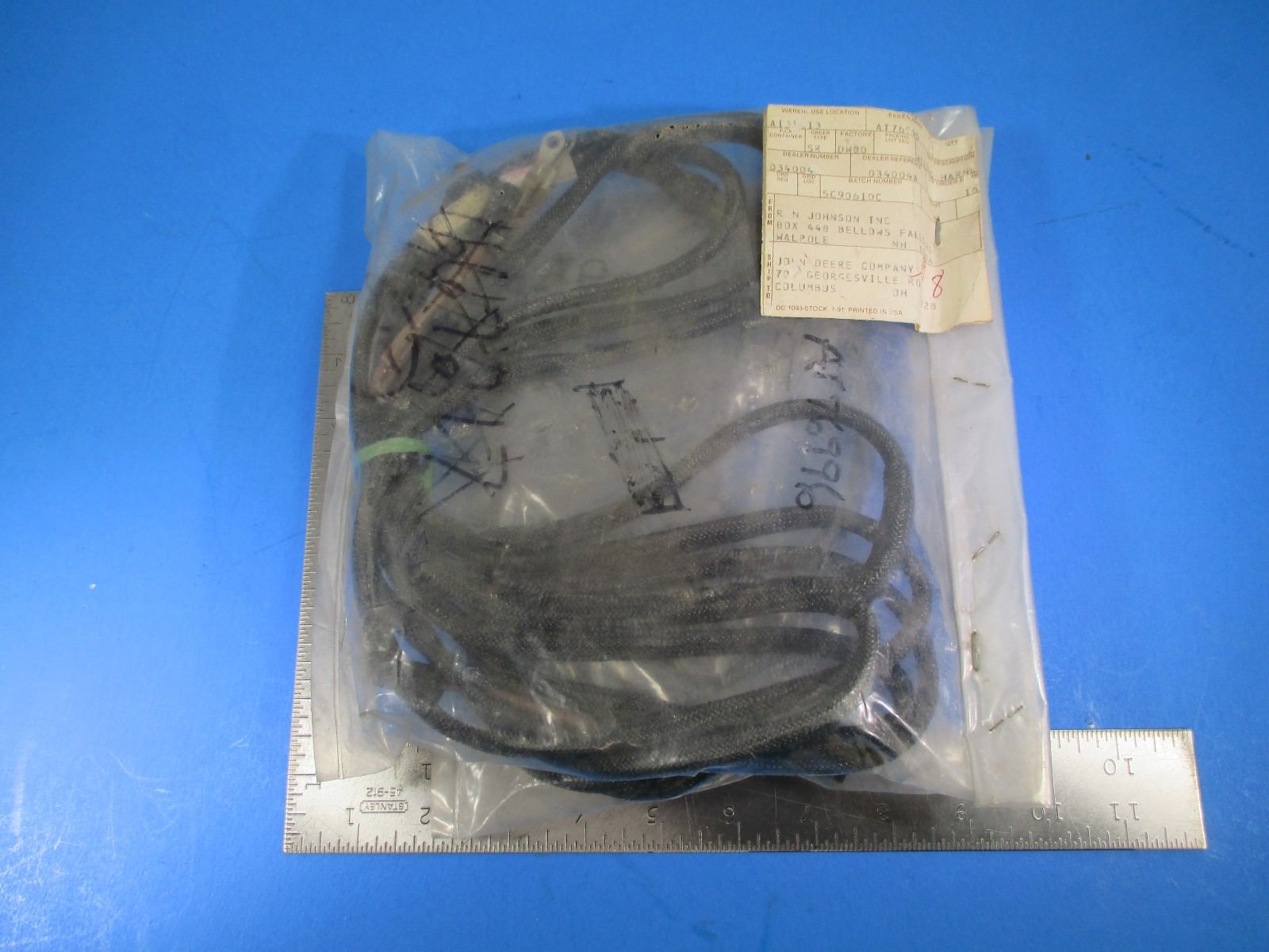 John Deere Wiring Harness Part # AT76996 NOS New in Package NOS1