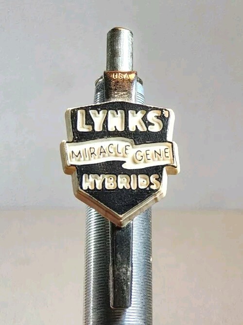 Vintage Advertising Pen ~ Lynks Miricale Gene Hybrid ~ Marshalltown, Iowa. AP-11