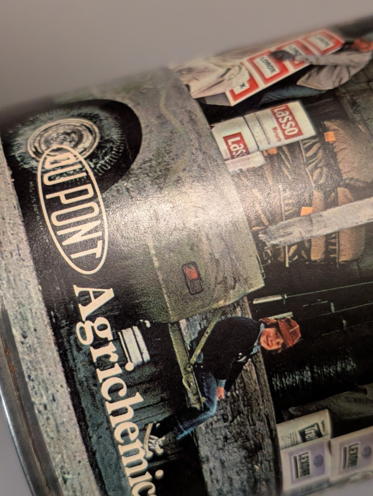 Vintage DuPont Weed Control Puzzle – Agrichemicals Puzzle Ad Promo Canister Can