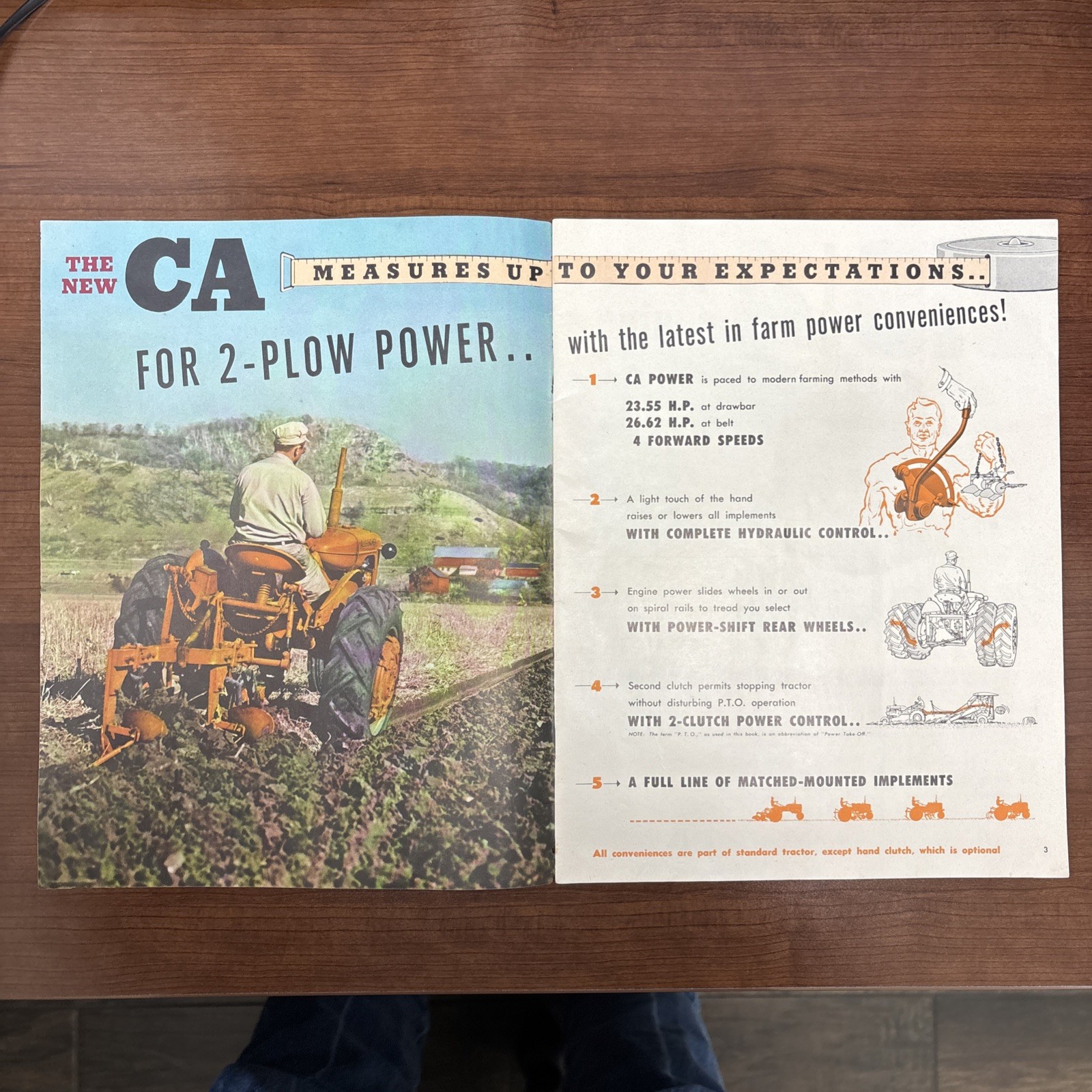 ALLIS CHALMERS BUYER’S GUIDE BETTER LIVING, BETTER FARMING 1950’S SALES BROCHURE