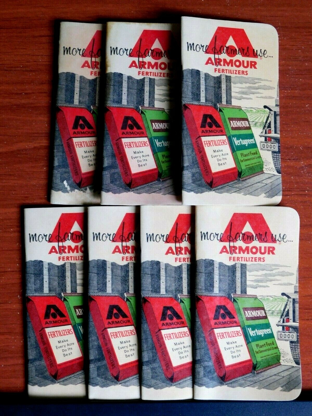 7) Armour Fertilizers – advertisement 1959 calendars note books