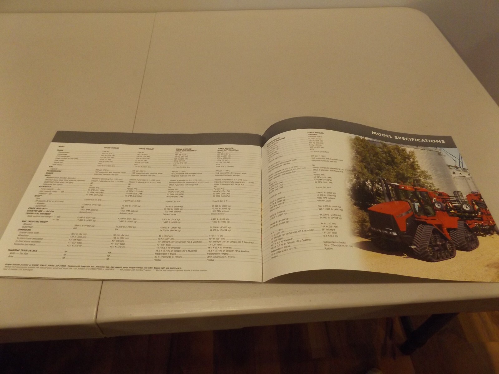 CASE-IH STX SERIES STEIGER TRACTORS 280-530 HP, LIT # CIH4180512 060610 2006