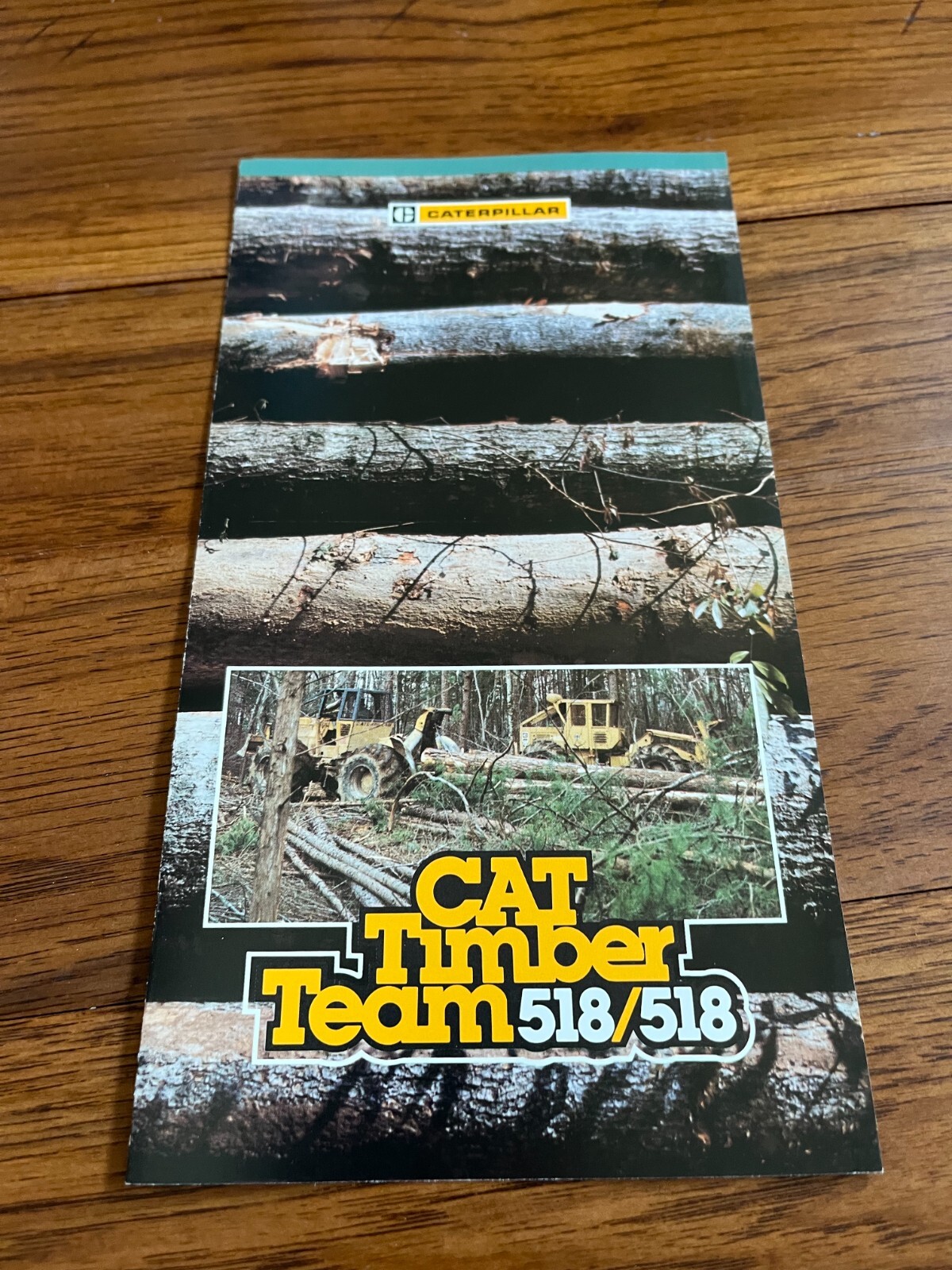 Caterpillar CAT 518 Timber Team Skidder Harvester Brochure FCCA