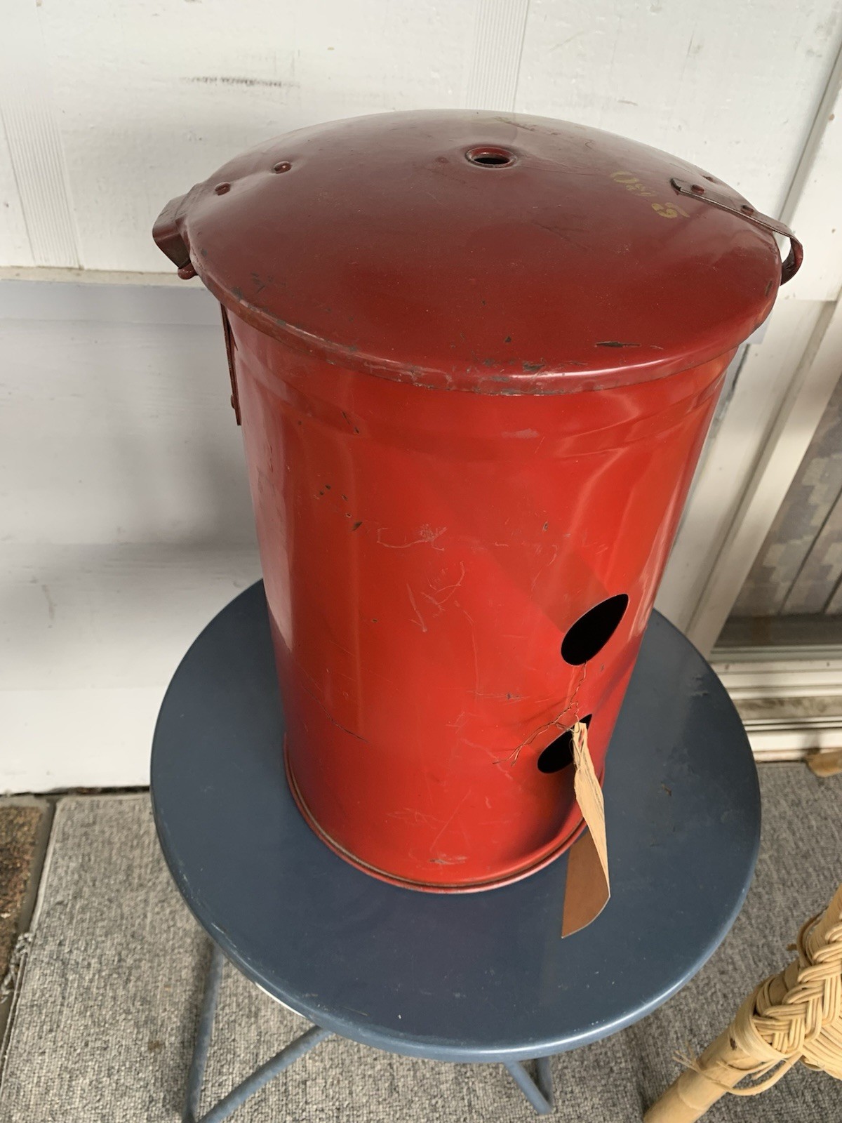 N.O.S. IHC Binder Twine Can Grain Feeder Canister Box International Harvester