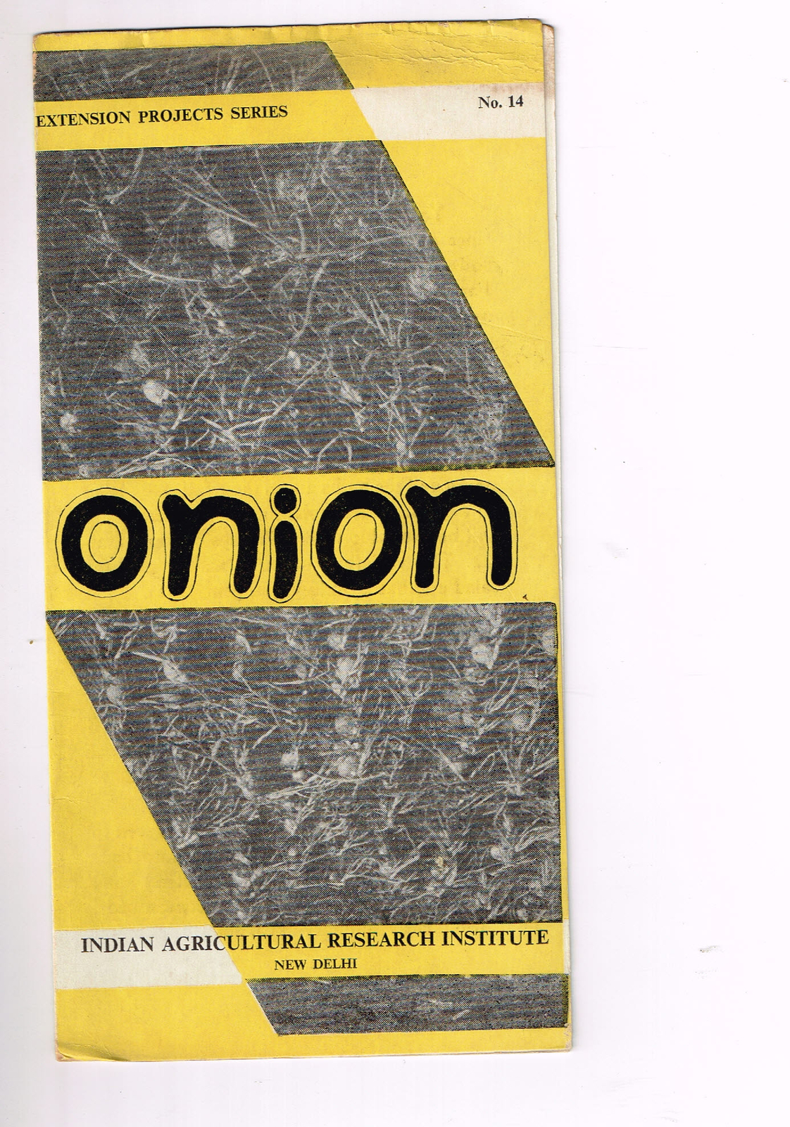 Vintage 1960s Farm Brochure New Delhi India Onion Extension Projects