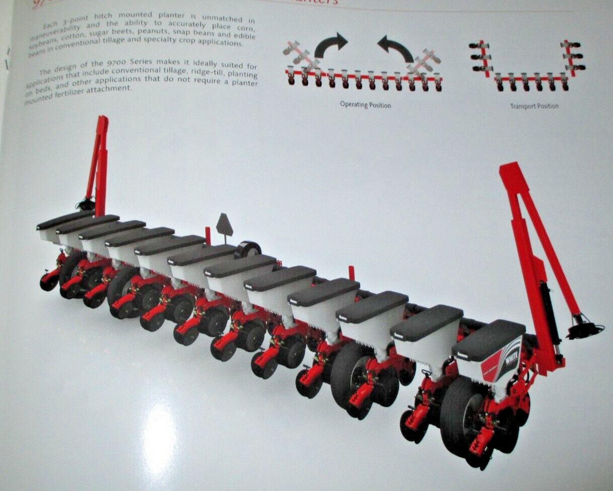 *White 9000 Series Planters 9100 thru 9936 Planters Sales Brochure 2013