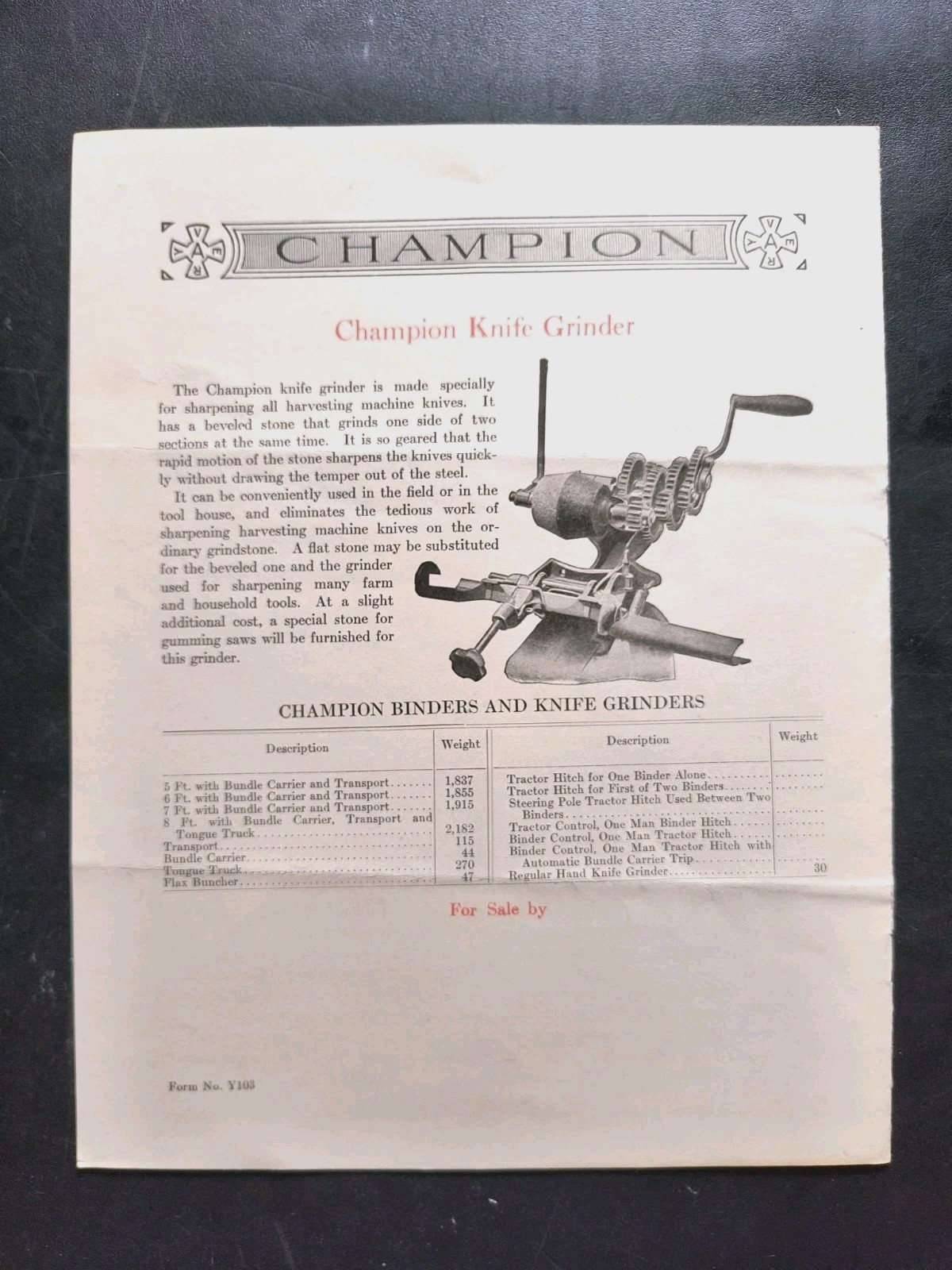 1920s B.F. Avery & Sons Plow And Harvest Co. Dealer Brochure Advertising Catalog