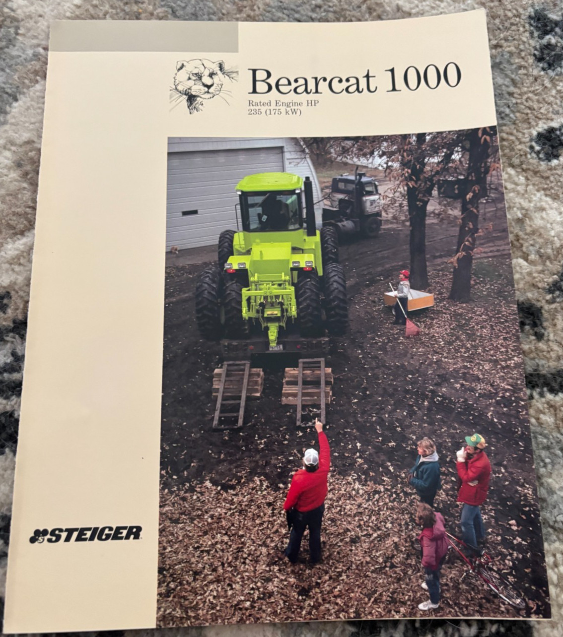 Steiger Bearcat 1000 Tractor Brochure FCCA25