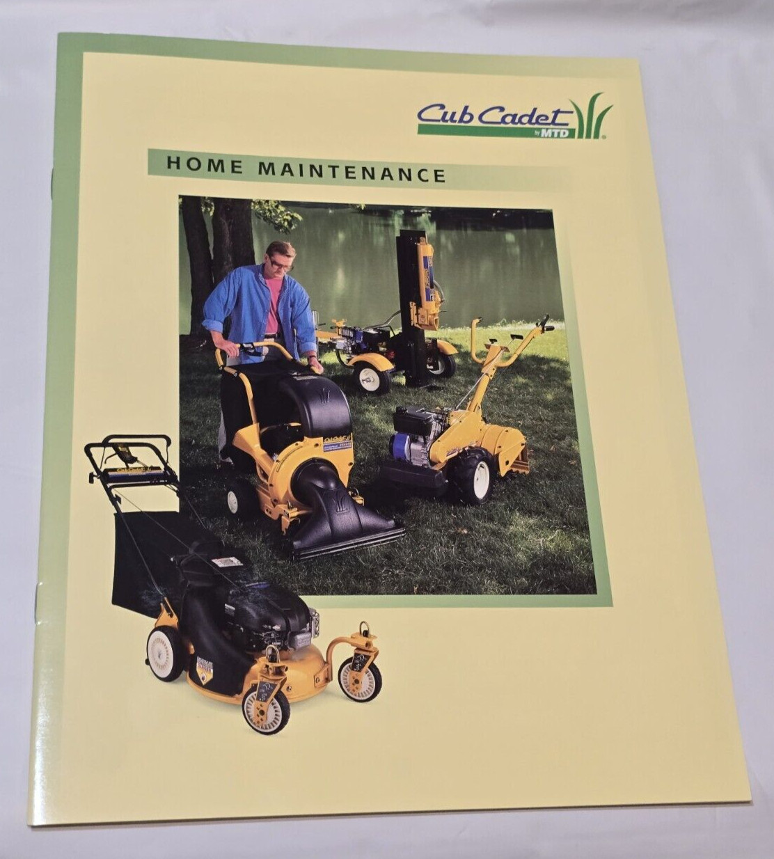 1997 Cub Cadet MTD Ad Brochure Home Maintenance Garden Mower Lawn Equipment