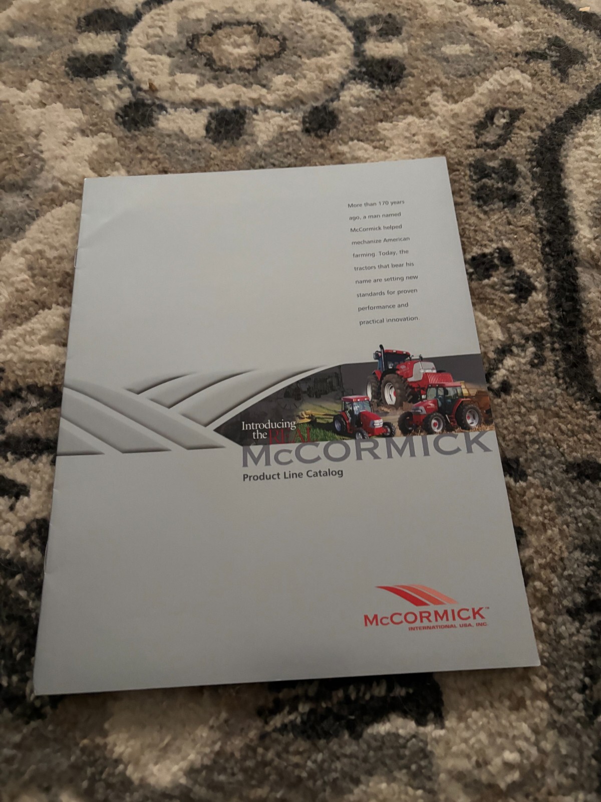 McCormick Tractor Product Line Catalog For 2004 Brochure FCCA25