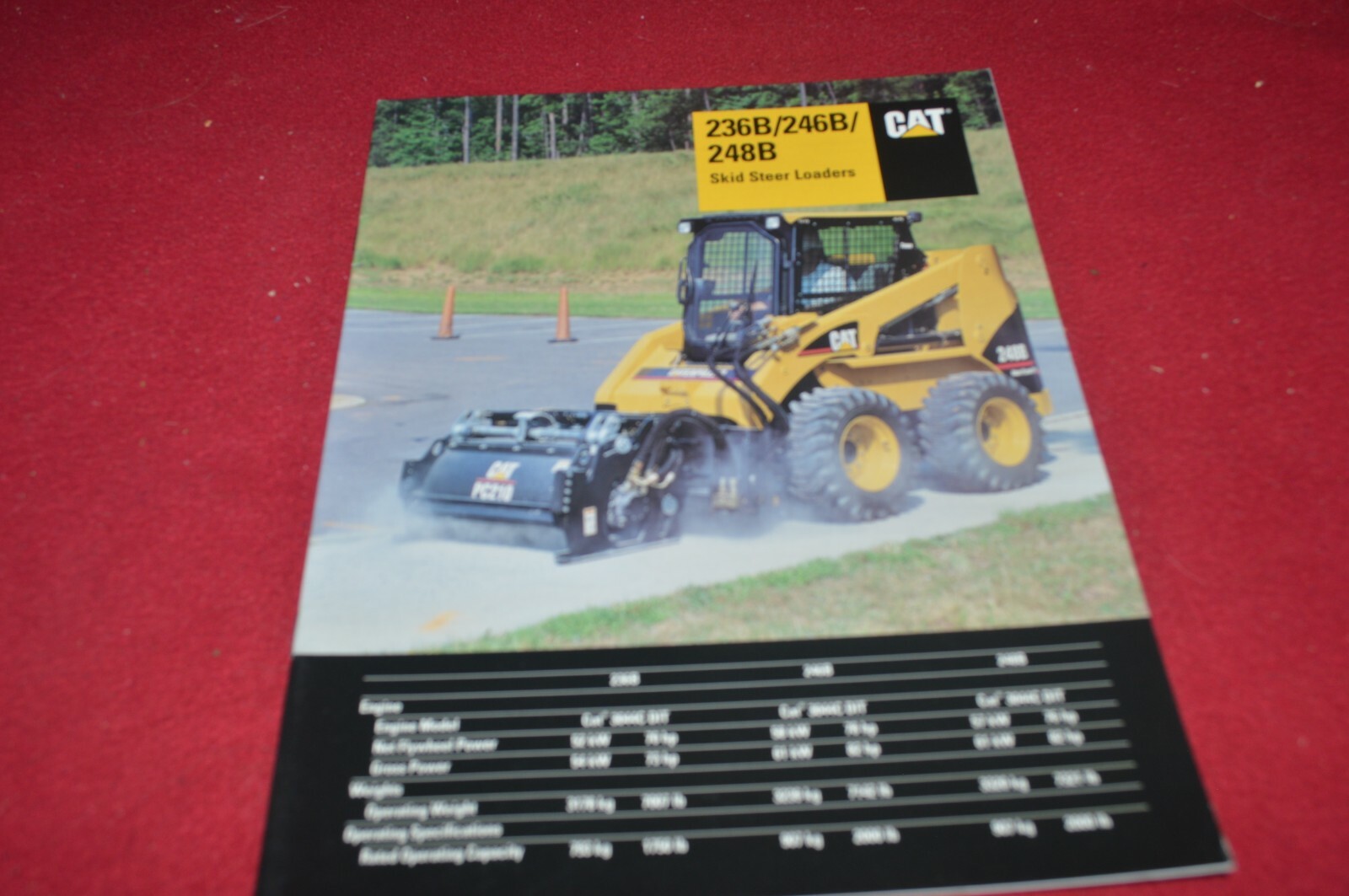 Caterpillar 236B 246B 248B Skid Steer Loader Brochure DCPA14
