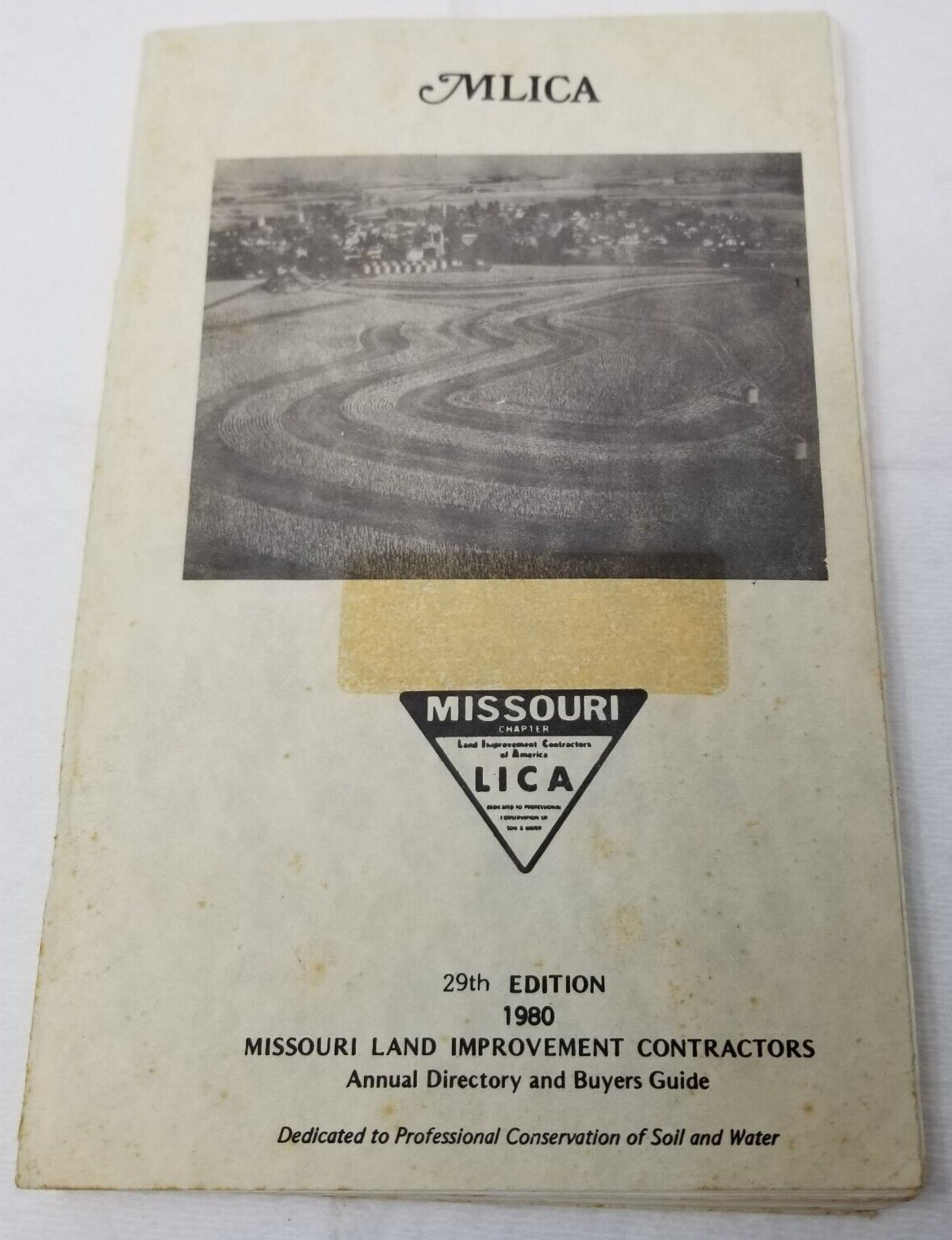 Missouri Land Improvement Contractors Directory 1980 MLICA Catalog Photos Ads