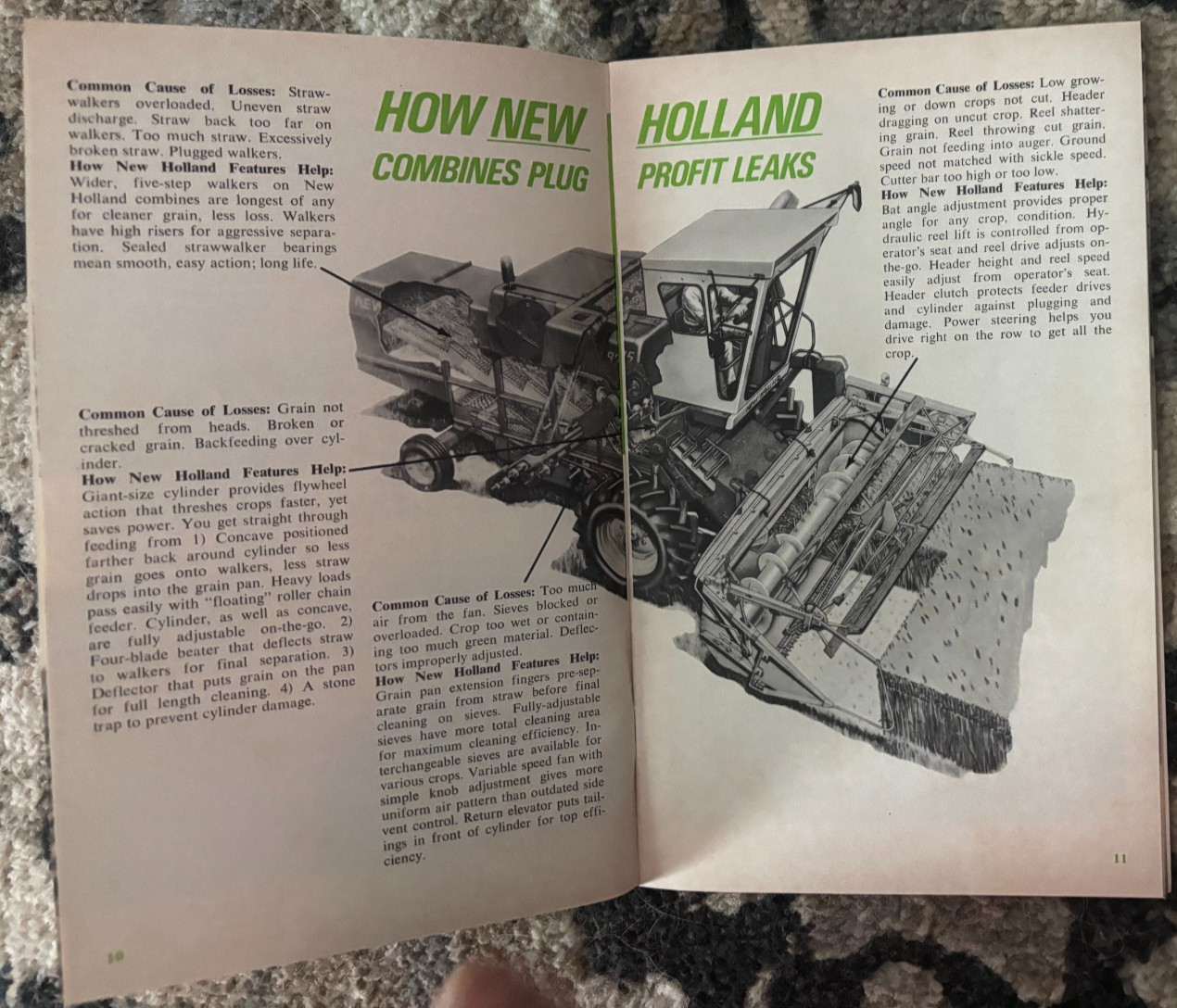 New Holland GrainPower For Profit In the 70&rsquo;s Brochure DCPA26