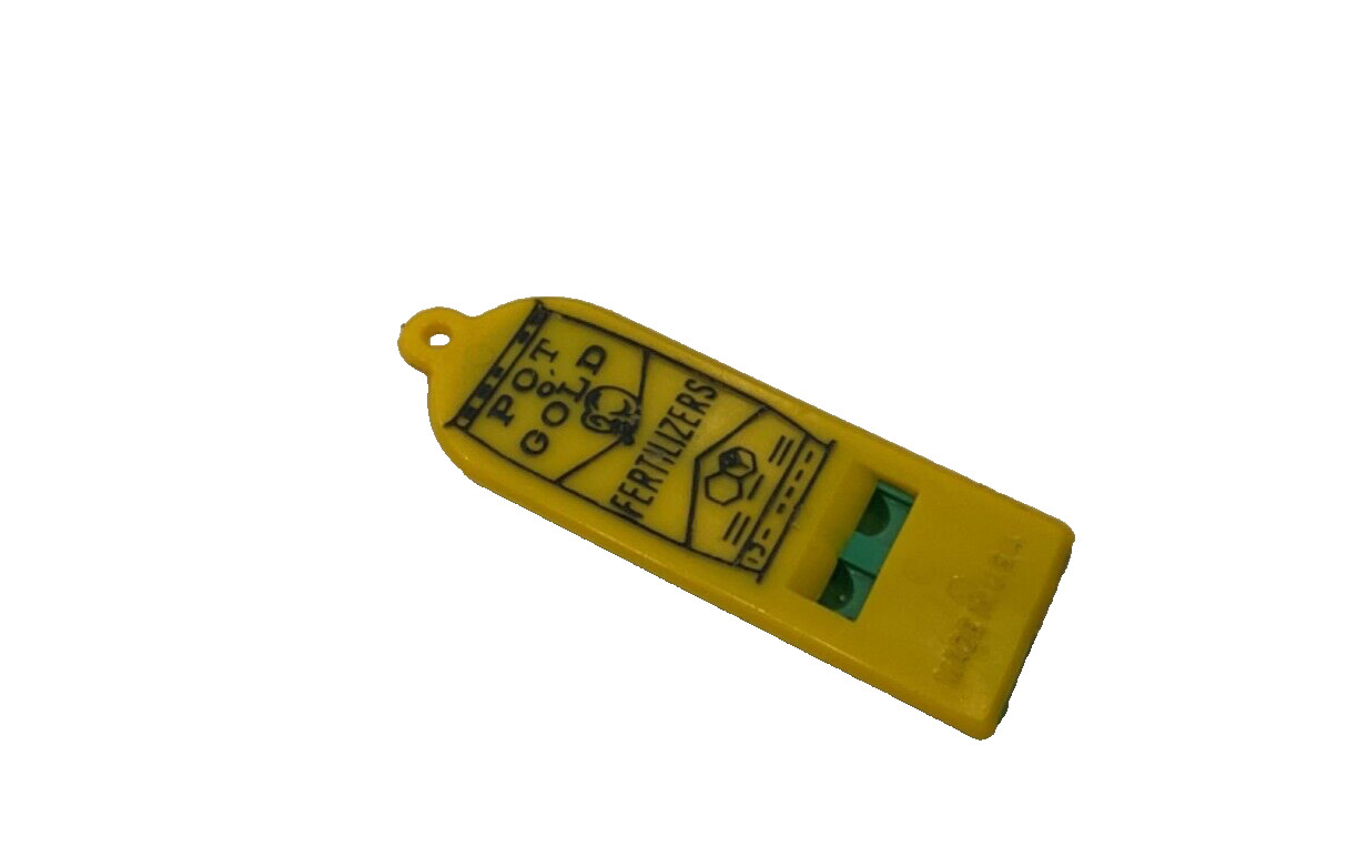 VTG Rainbow Family of Fine Fertilizers Advertising Pot o’ Gold Nitrogen Whistle