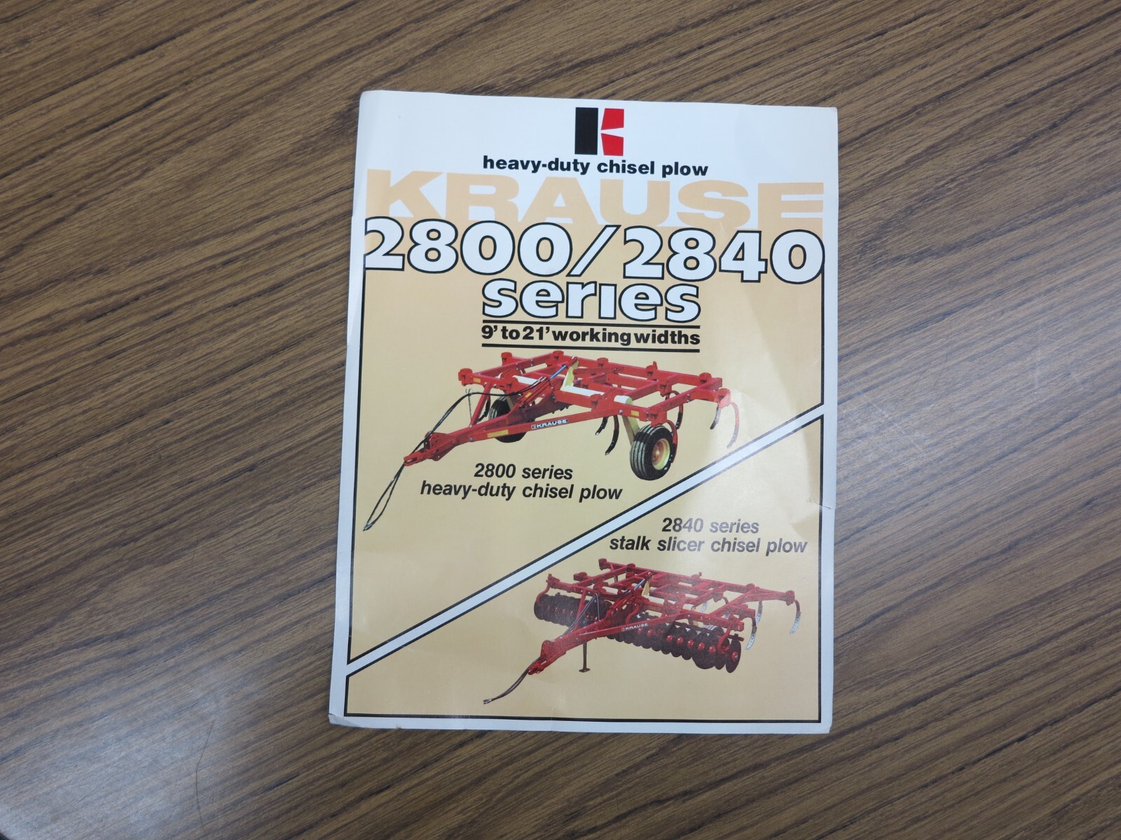 1979 Chisel Plow Brochures, Krause Plow Company, Hutchinson, Kansas.