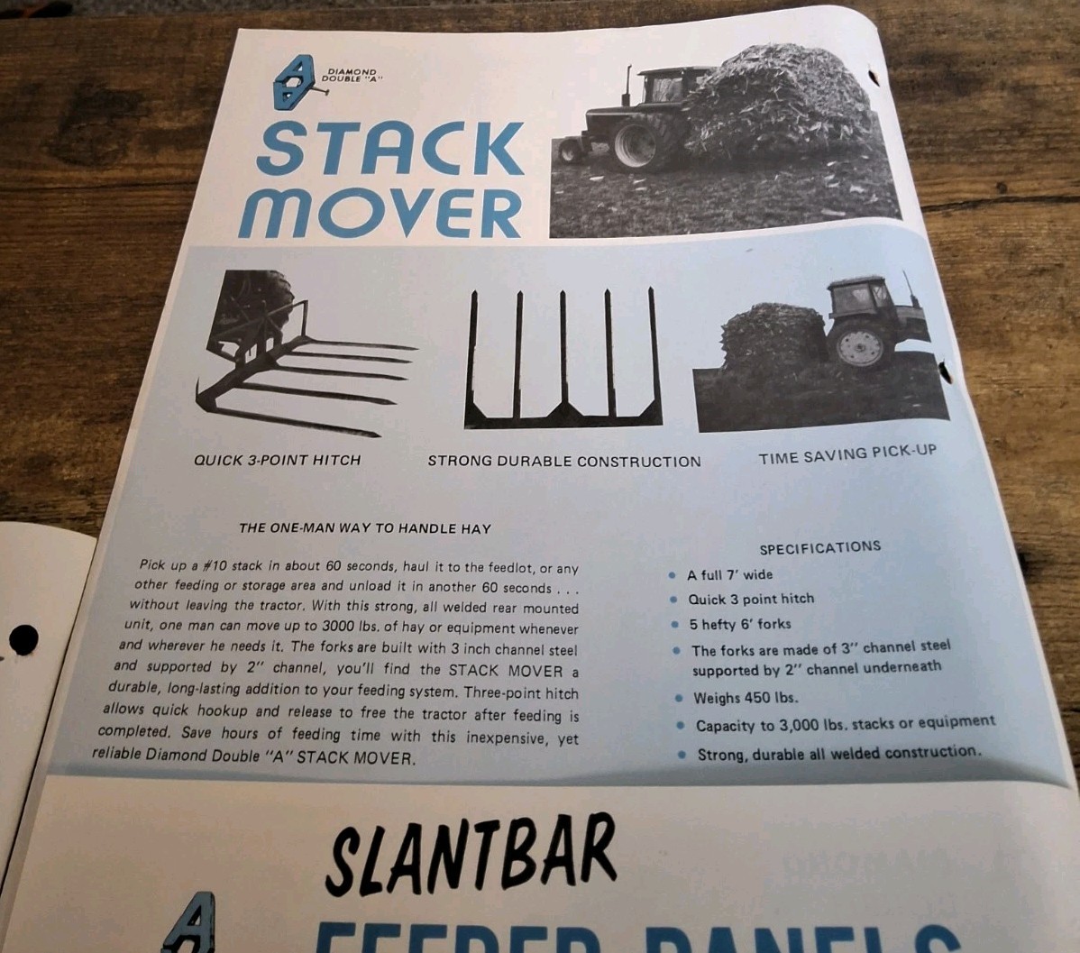 Keller Sales Inc Hay Feeder And Big Bale Hands Brochures With Price List