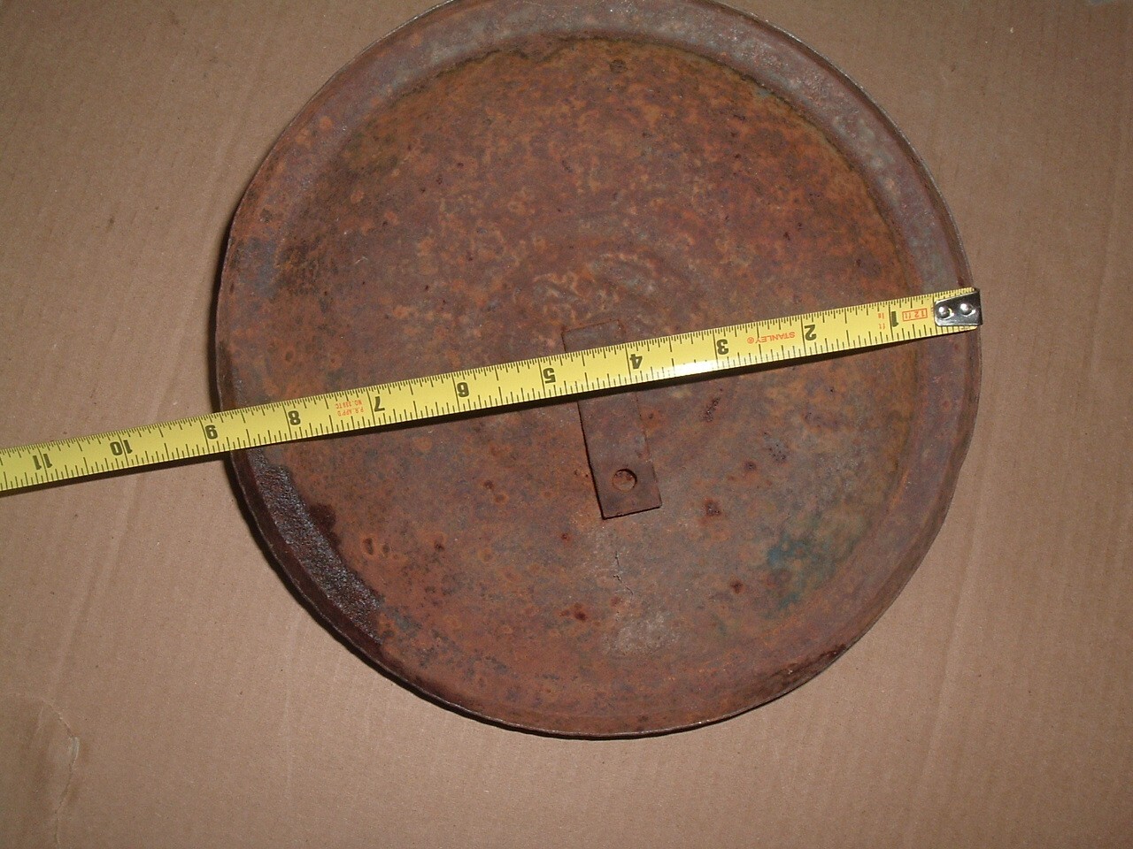 Vintage Antique Lid Cover Top IH Richmond and No. 23 Corn & Pea Planter Hopper