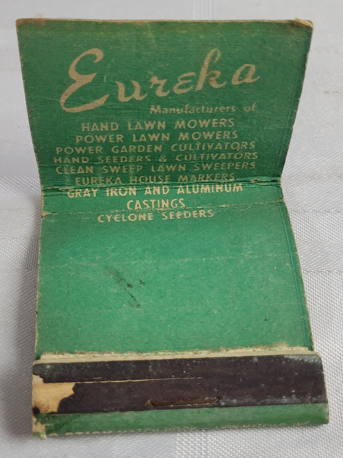 1940&rsquo;S EUREKA WOODSTOCK CANADA CANADIAN CLIPPER LAWN MOWER ADVERTISING VINTAGE