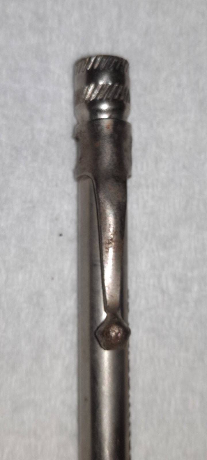 « National Live Stock Commission Co »Chromed Metal LEAD HOLDER Working Mech Pencil