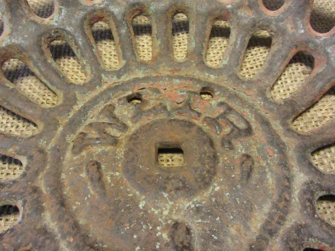 Vintage Weir Cast Iron Tractor Seat Antique Farm Equipment Primitive 10051