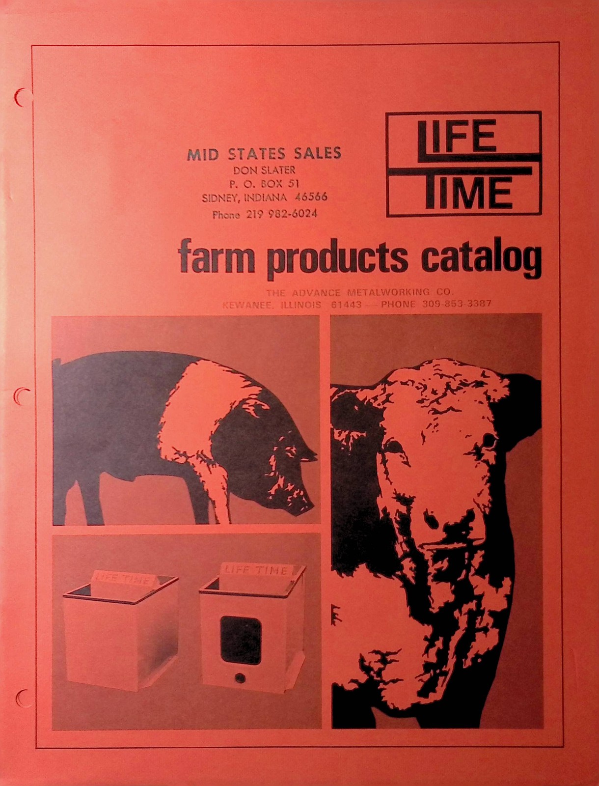 Vintage Farm Machinery Sales Brochure Farm Products Catalog Mid States Sales