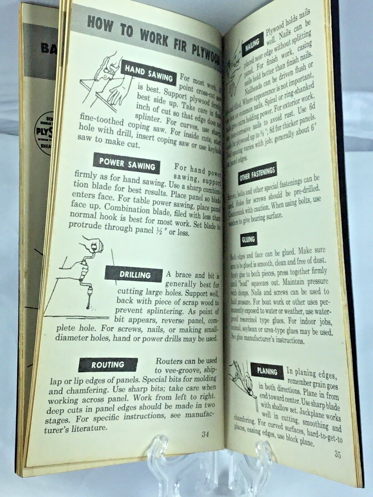 1955 Fir Plywood Facts Booklet Golden Jubilee Helping America Build Better